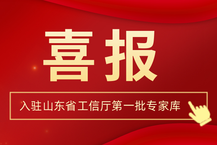 北方米乐M6集团董事长王荣博入驻山东省工信厅第一批专家库